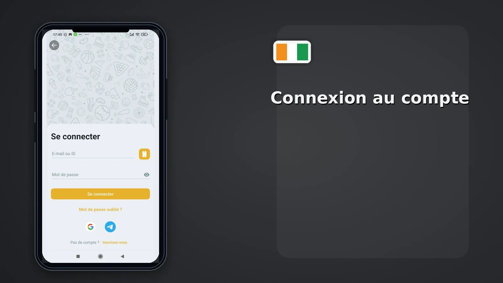 Connexion au compte Melbet CI
