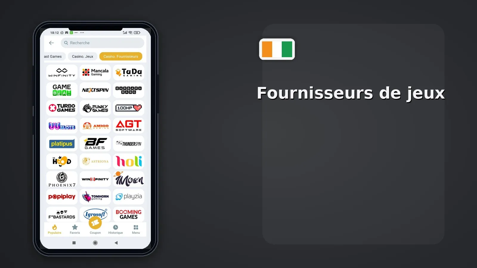 Fournisseurs de jeux Melbet CI — Pragmatic Evolution Spribe