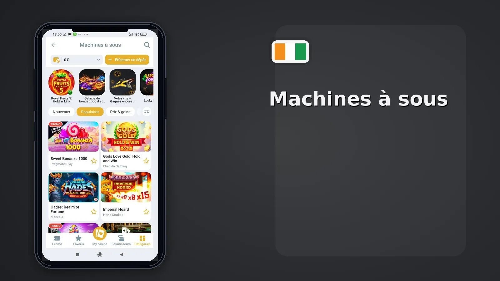 Machines à sous Melbet CI — Pragmatic Play Gates of Olympus